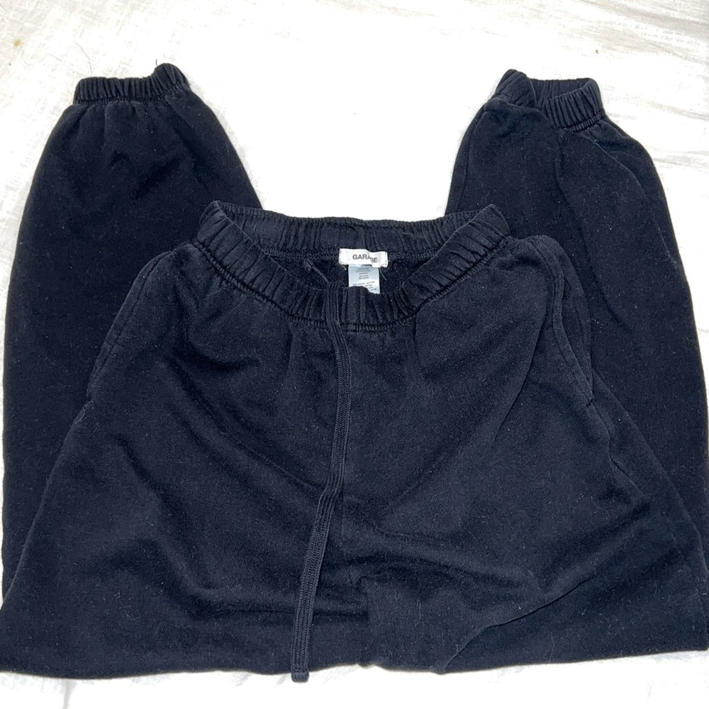 Black Garage Sweatpants